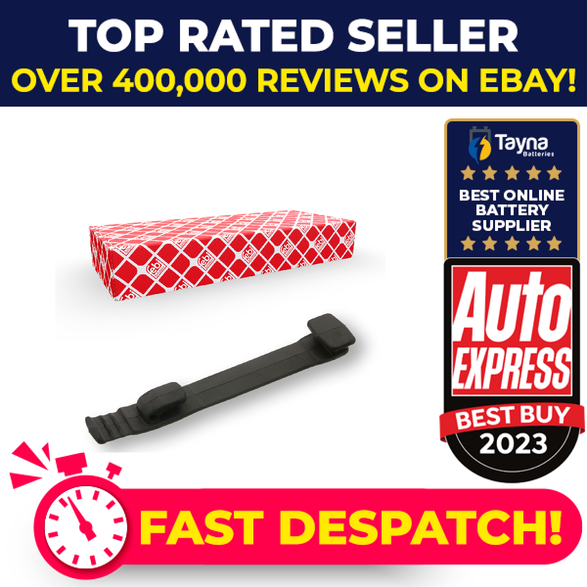 Tightening Clip 40122 Febi 1340450 Genuine Top Quality Guaranteed New