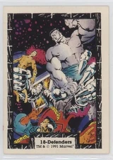 1991 Marvel The Incredible Hulk The Defenders Defenders #18 10ou