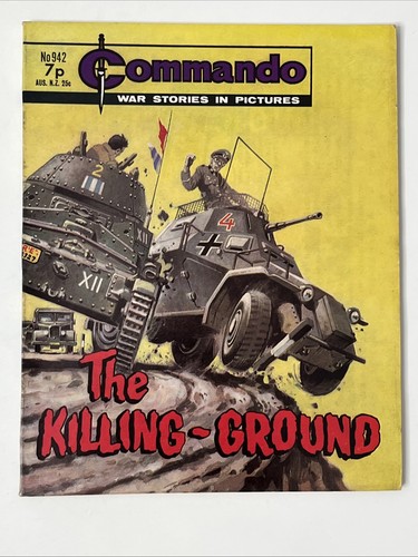 9 x COMMANDO War Stories in Pictures - Vintage Bundle / Job Lot from 1975 - Foto 8 di 13