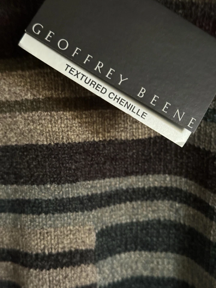 Suéter Pullover Geoffrey Beene Texturizado Chenilla Mangas Largas Para Hombre Talla XXL NUEVO CON ETIQUETAS Foto 4 de 4