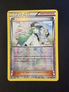 N (Supporter) 96/108 Dark Explorers Reverse Holo