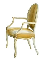 Stuhl StüHle Luxus Design Lehnstuhl Holz Polster Art DéCo Esszimmer MöBel Holz