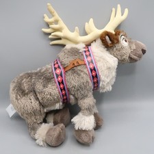 Disney Parks Sven Plush Frozen Movie Reindeer Stuffed Animal 16" Authentic