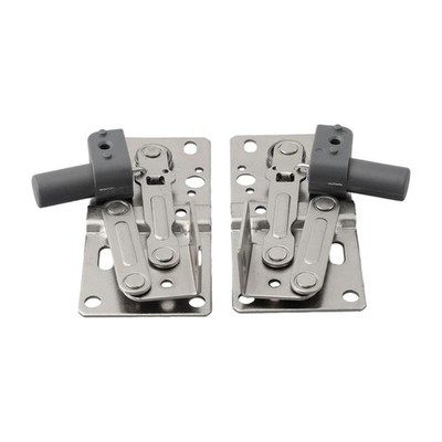 1 Pair Soft Close Flip Down Tray Hinges with Damping Design,Closing Cabinet D...