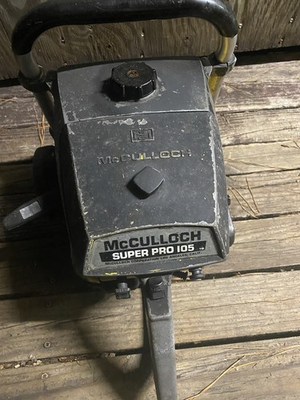 #ad #ad MCCULLOCH SP105 SUPER PRO 105 MCCULLOCH RARE MCCULLOCH $1300.00