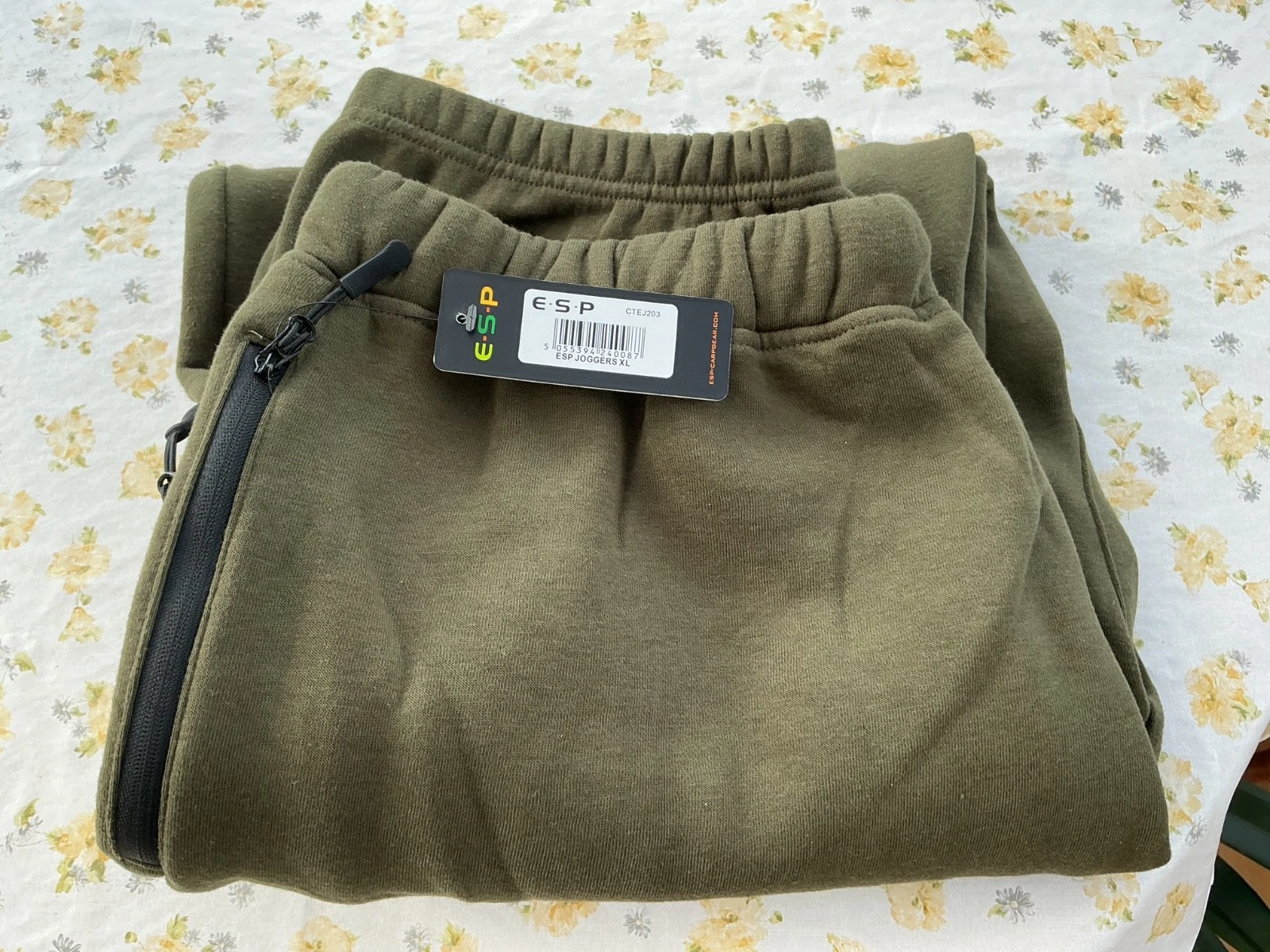 E.S.P Joggers Olive Mens Size XL New
