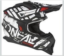 ONeal Helm 2SRS Glitch Schwarz Weiß ECE 06 M...