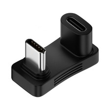 Type-C Female To Type-C Male Widening U-Shaped Adapter For Steam Deck Accessory;
