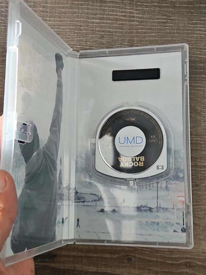 ROCKY BALBOA PSP UMD MOVIE BOXING SYLVESTER STALLONE PLAYSTATION PORTABLE! C34 - Imagem 2 de 2