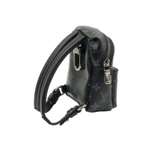 Louis Vuitton Eclipse Canvas Bijou Sac Backpack Bag Charm Keyholder M61964