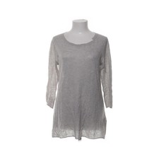 Allude, Strickpullover, Größe: S, Grau, Kaschmir/Baumwolle, Einfarbig #Vc7