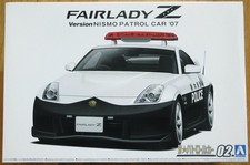 Aoshima '07 Nissan Fairlady Z Nismo Patrol Car 1:24