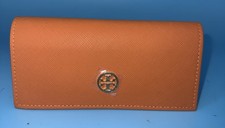 Tory Burch Orange Large Sunglass Case EUC