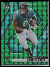 2025 Panini Mosaic #54 Gabriel Davis Mosaic Green