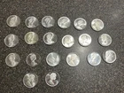 20 1966 Canadian Canoe Silver Dollar Coins 80% Elizabeth circulated