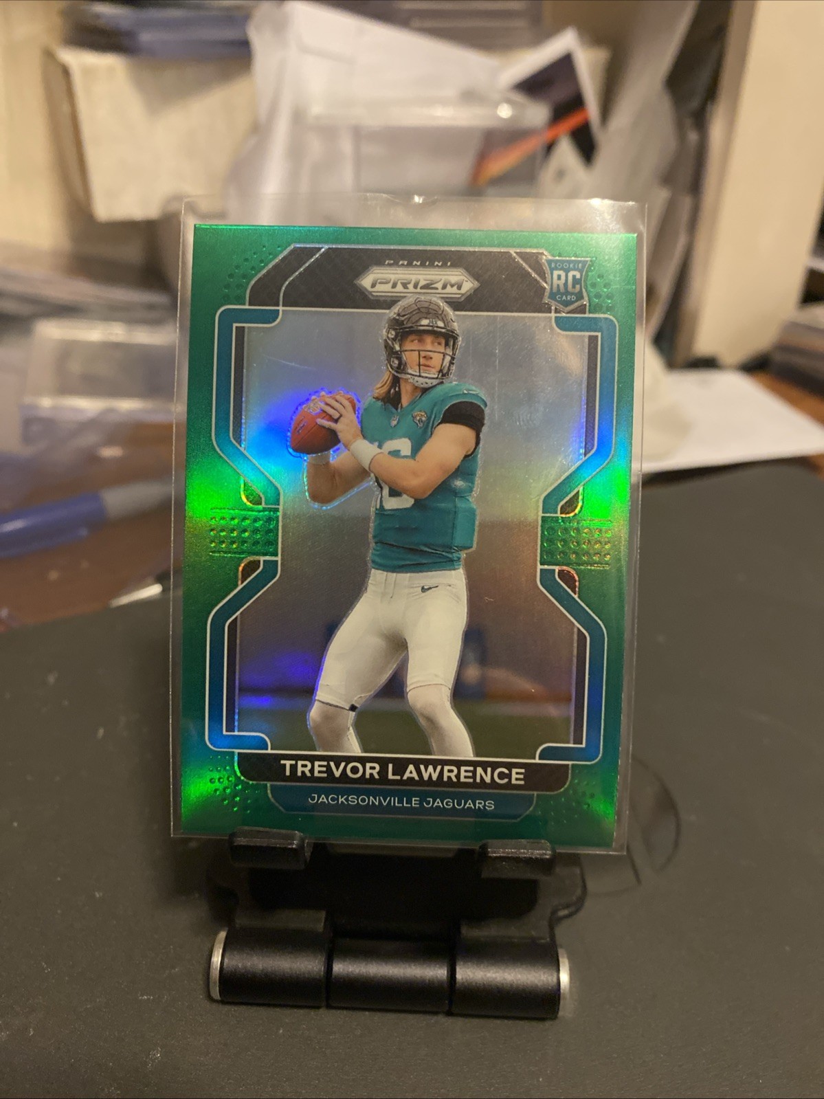 2021 Panini Prizm - Rookie Trevor Lawrence #331 Green Prizm (RC)
