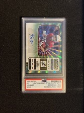 2022 Contenders Trey McBride VAR-Auto Wild card round PSA 10 Green and gold🔥