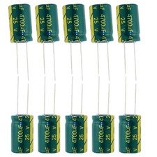 4700uF 25V Capacitor Sanyo Electrolytic Low ESR Radial 105°C 16mm x 26mm 10pcs c