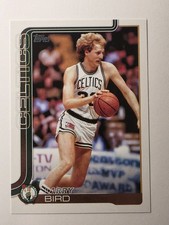 Larry Bird 2025-26 Topps #257 Boston Celtics  LEGEND CHAMPION 🏆 FINALS MVP GOAT