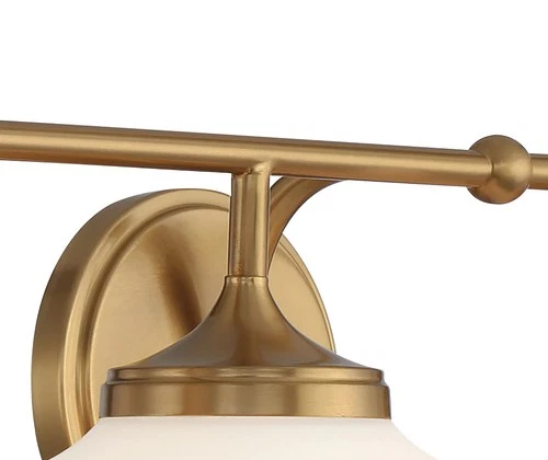 Minka Lavery 2574 Cornwell 4 Light 32"W Vanity Light - Nickel - Picture 3 of 7