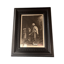 The Old Clothes Dealer – 1885 Art Journal etched print after Gérôme