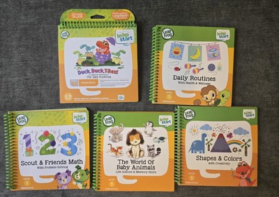 LeapFrog LeapStart Preschool Level 1 Books- Set of 5