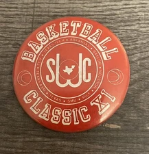 Southwest Conference SWC Basketball Classic XI  Pinback Button