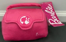 MATTEL Barbie Purse Brand New With Tags 7” Plush Toy Factory Stuffed Animal Claw