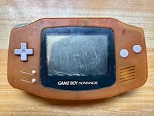 Nintendo Gameboy Advance AGB001 Orange Handheld System Console - Parts or Repair
