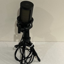 Professional studio condenser microphone, black Preowned