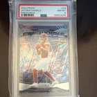 2024 Panini Prizm Jayden Daniels Fireworks Rookie #24 PSA 8