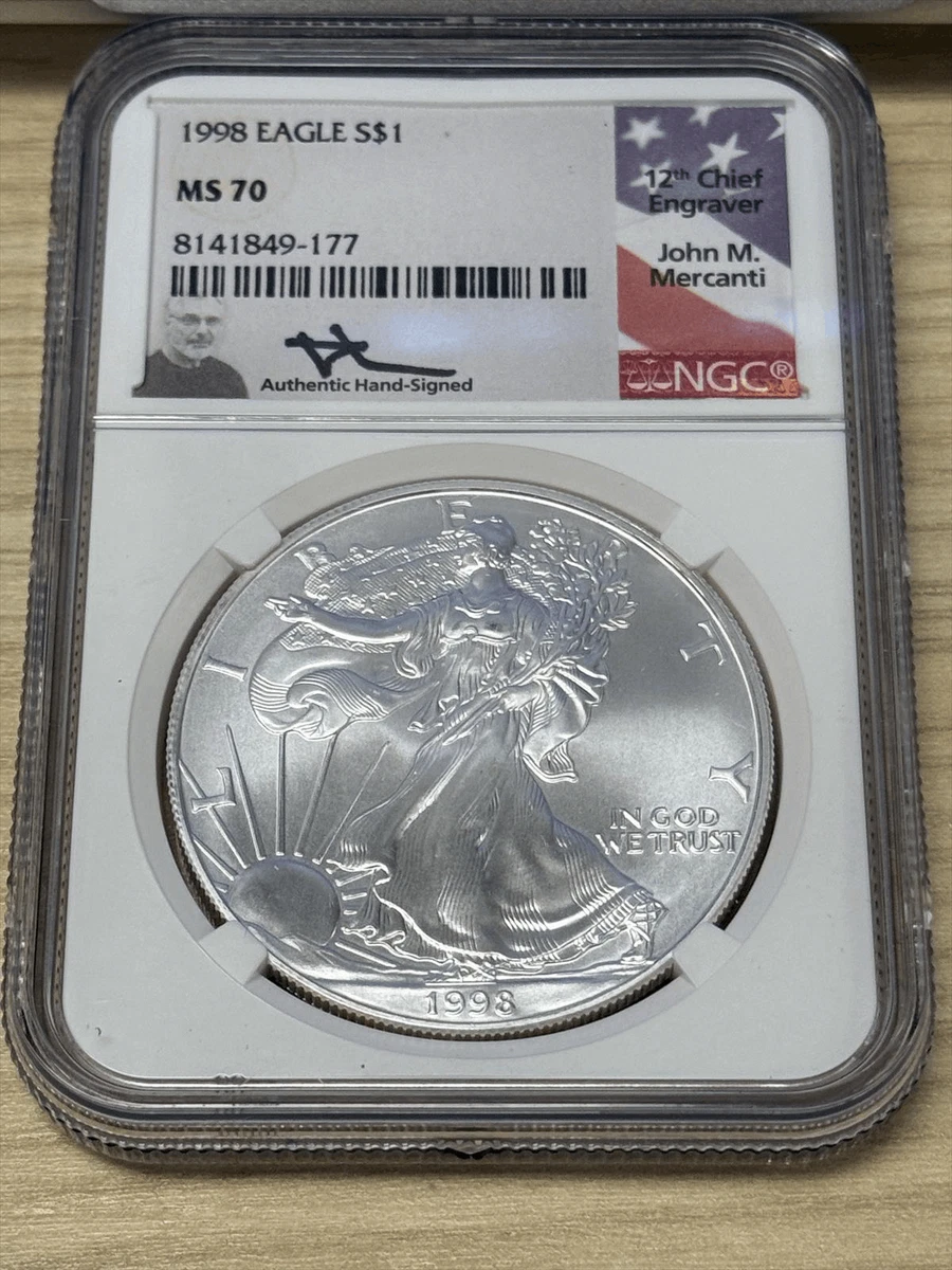 American Eagle 1998 Silver Bullion Coins for sale | eBay