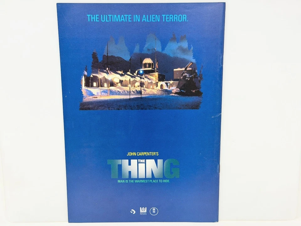 The Thing (1982) Vintage Japanese Movie Program — Kurt Russell John Carpenter - Image 3 of 4