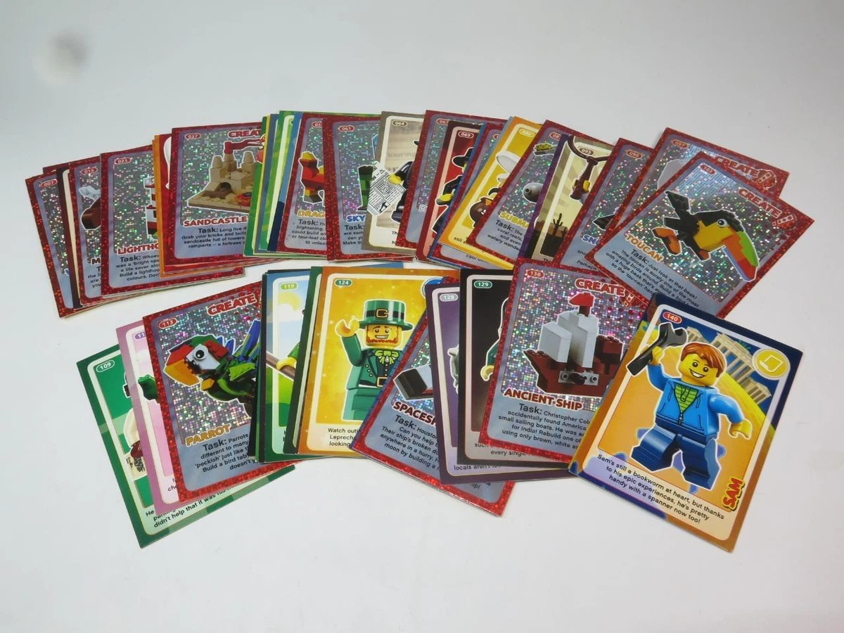 Sainsbury's lego cards rare hot sale