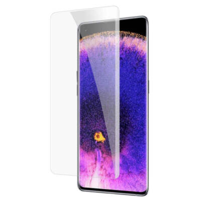 UV Liquid Curved Full Glue Tempered Glass for OPPO Find X5 Pro/X3 Pro