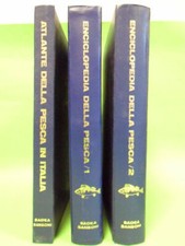 enciclopedia della pesca 1+ 2 + atlante (3 volumi) aa.vv 
