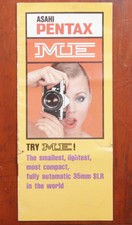 PENTAX ME SALES BROCHURE SALES BROCHURE/164282