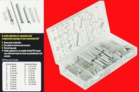 ★ ★ ★ 200 Teile Federn Zugfedern Druckfedern Ware Spiralfeder Stahlfeder Set