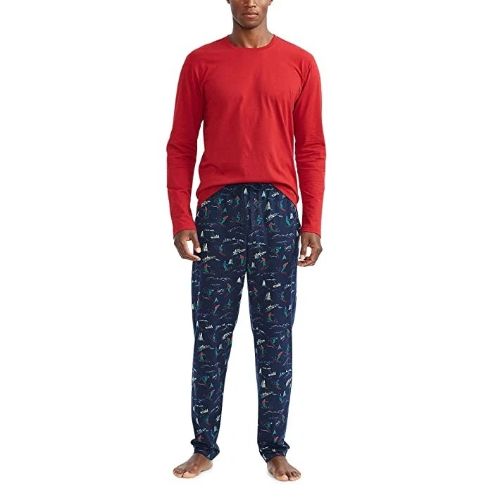 Polo Ralph Lauren Men s Cotton Pajama Set Red Combo eBay