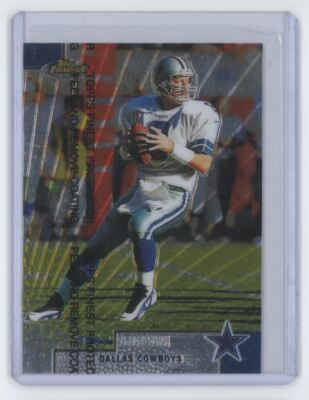 NFL Troy Aikman サインカード 1999 Finest Troy Aikman Football Card #20 | eBay