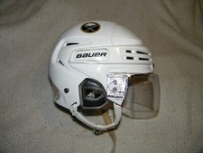 BAUER REAKT 75L HOCKEY HELMET W/ DETACHABLE SHIELD CURRENT MODEL GREAT SHAPE
