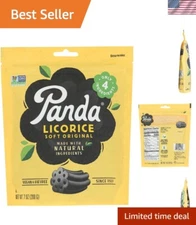 Licorice, Licorice Chews, 7-Ounce Bags Pack of 12