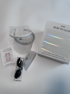 Solaris Laboratories NY How To Glow LED Light Therapy Face Mask - 100% Authentic