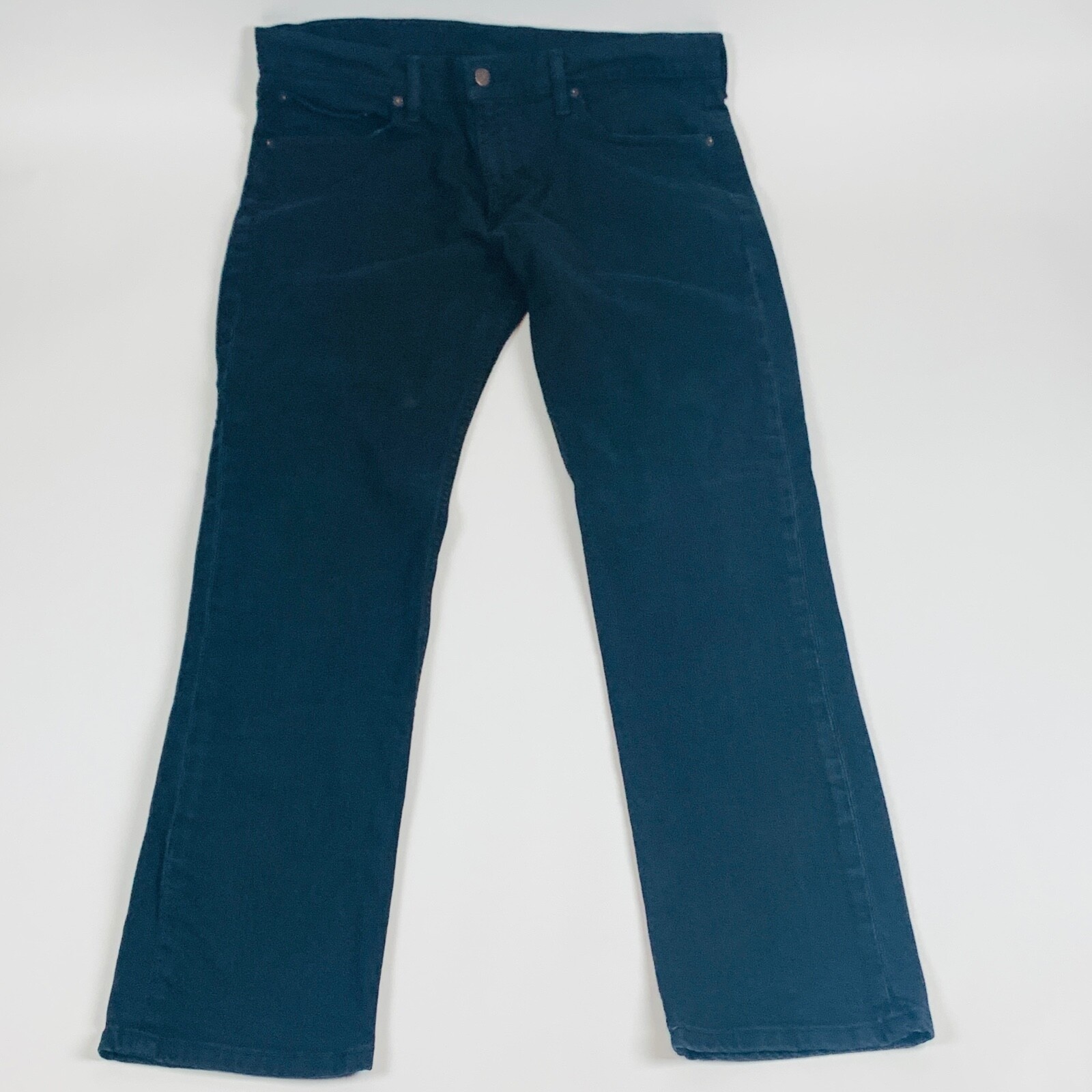 Levis 511 Mens Jeans 36 x 32 Black Slim Fit Stretch D… Gem