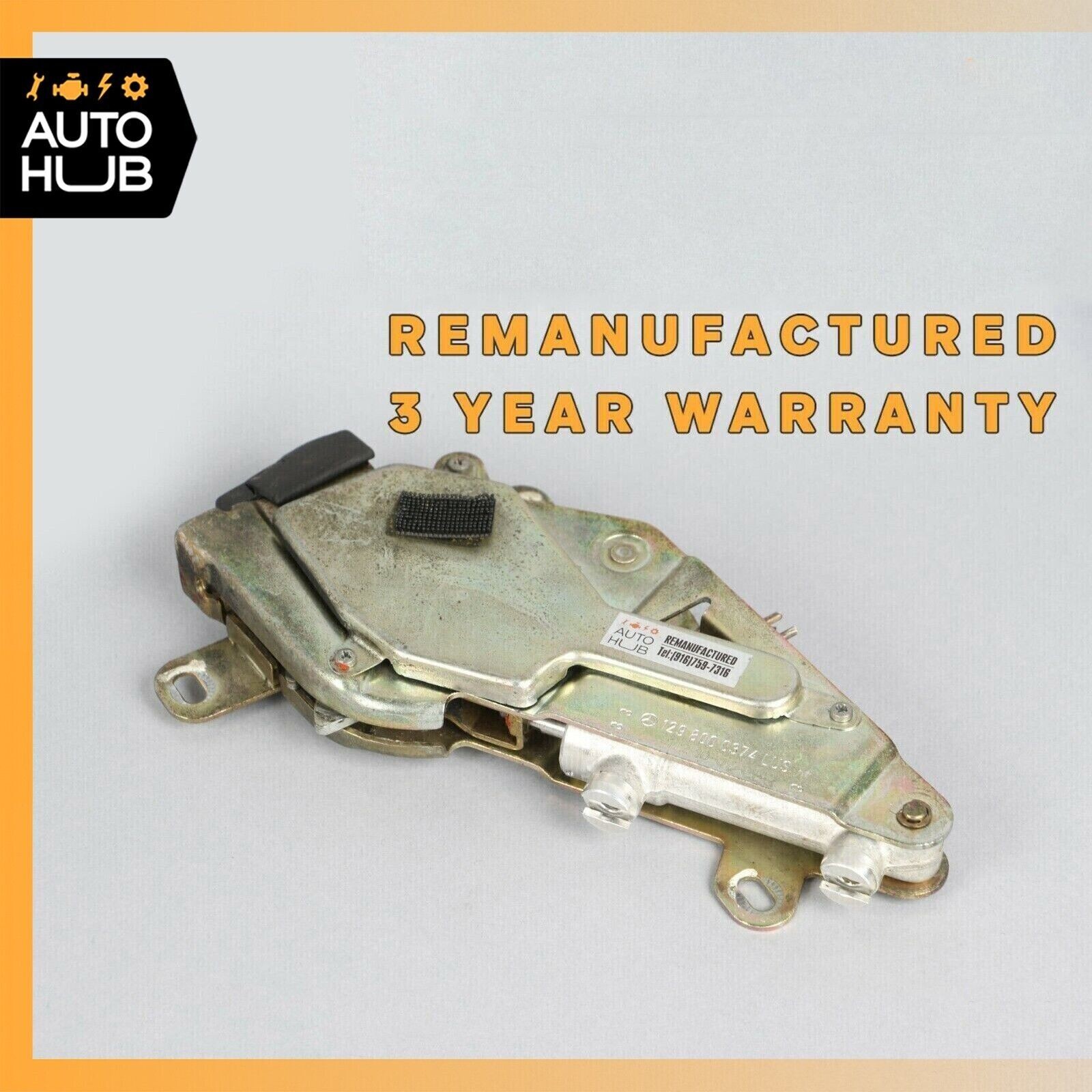 9002 Mercedes R129 500SL SL500 Left Tonneau Cover Lock Cylinder