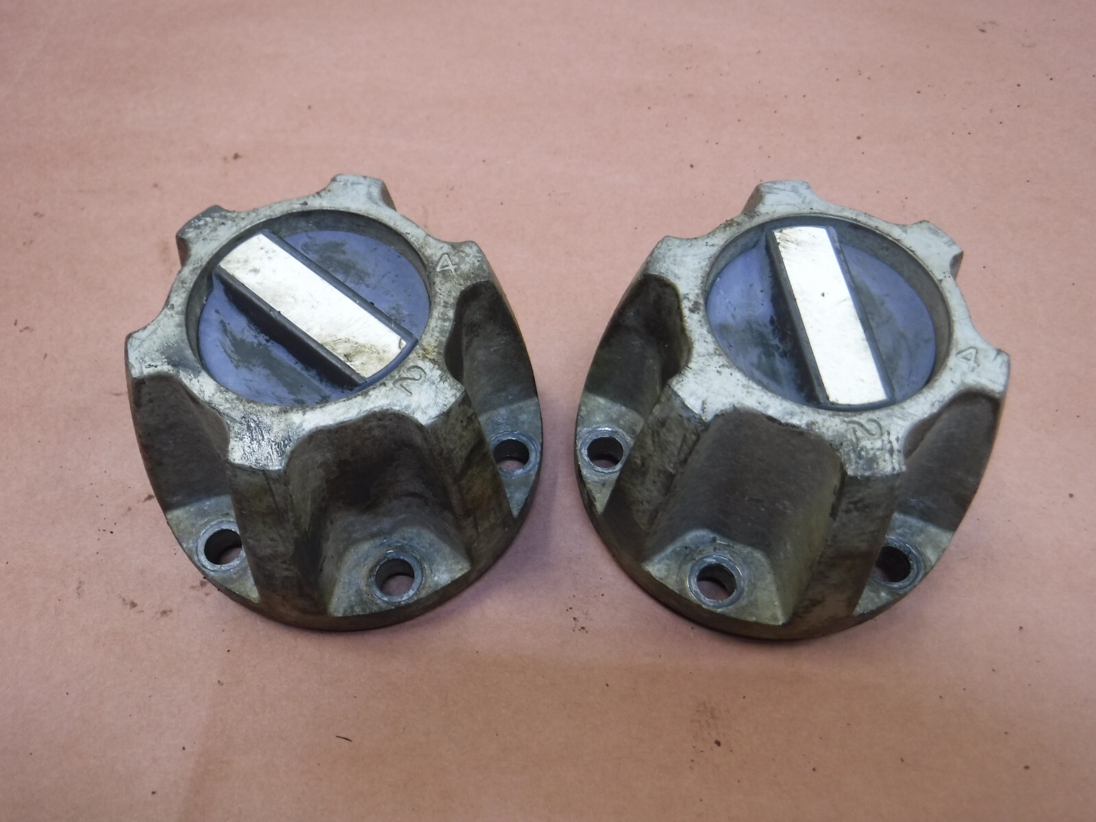 Jeep Cj5 Cj7 7281 6 Bolt Locking Hubs Standard NOT Warn OEM Free