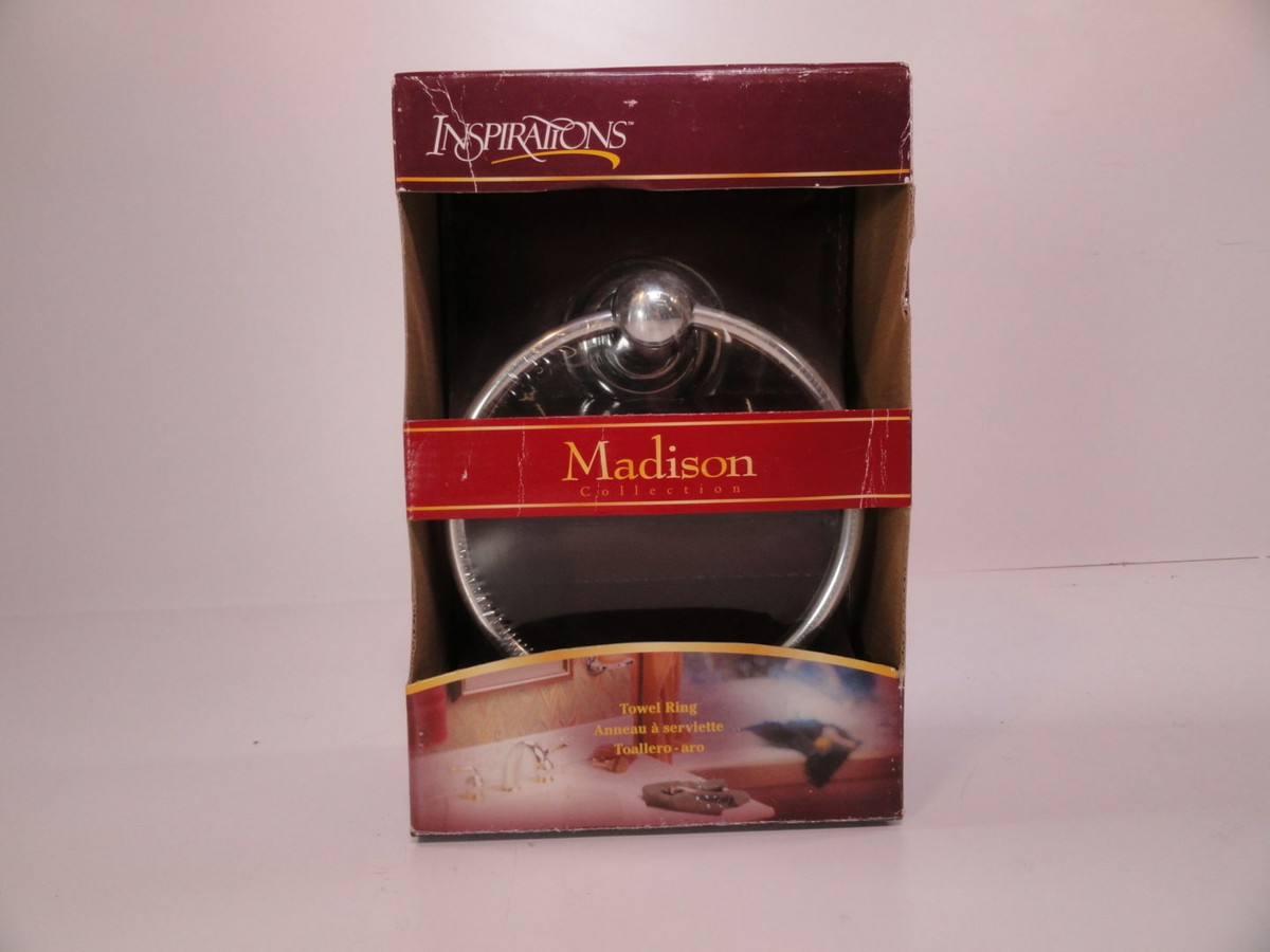 Moen DN6986CH Madison Collection Chrome Towel Ring | eBay