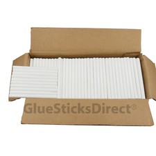 GlueSticksDirect White Colored Glue Sticks 5/16" X 4" 5 lbs