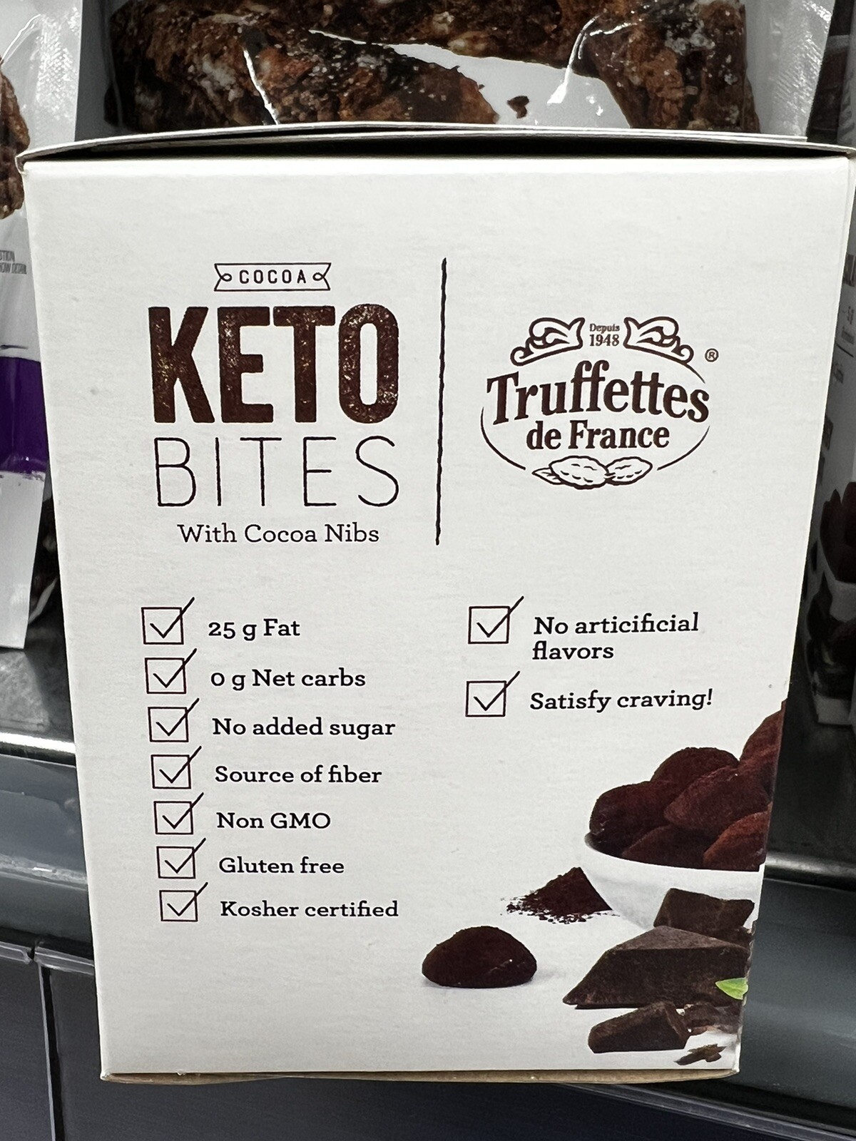 Truffettes de France Cocoa Keto Bites with Cocoa Nibs eBay