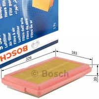 Bosch 1457429928 Luftfilter FüR BMW 2500-3.3 E3 3 E21 E30 5 E12 E28 6 E24 7 E23